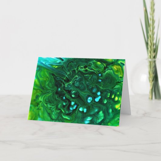 Abstrakte Farbstudie 312, Karte (Vorderseite)