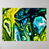 Abstrakte Farbstudie 314, Poster (Vorne)