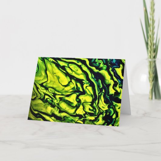 Abstrakte Farbstudie 316, Karte (Vorderseite)