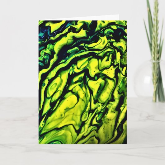 Abstrakte Farbstudie 316, Karte (Vorderseite)