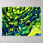 Abstrakte Farbstudie 318, Poster (Vorne)