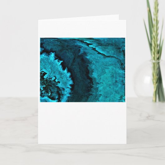 Abstrakte Farbstudie 31, Karte (Vorderseite)