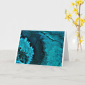 Abstrakte Farbstudie 31, Karte (Gelbe Blume)