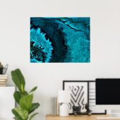 Abstrakte Farbstudie 31, Poster (Heimbüro)