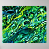 Abstrakte Farbstudie 320, Poster (Vorne)