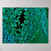 Abstrakte Farbstudie 321, Poster (Vorne)