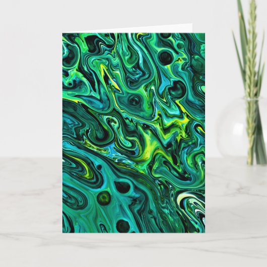 Abstrakte Farbstudie 325, Karte (Vorderseite)