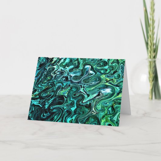 Abstrakte Farbstudie 326, Karte (Vorderseite)