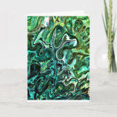 Abstrakte Farbstudie 327, Karte (Vorderseite)