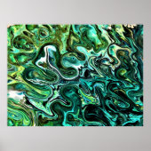 Abstrakte Farbstudie 327, Poster (Vorne)