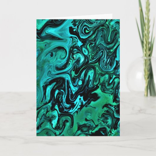 Abstrakte Farbstudie 328, Karte (Vorderseite)