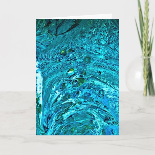 Abstrakte Farbstudie 32, Karte (Vorderseite)