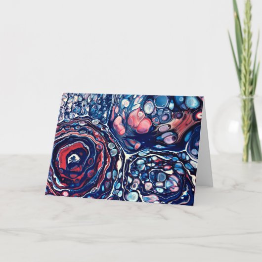 Abstrakte Farbstudie 336, Karte (Vorderseite)