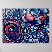 Abstrakte Farbstudie 336, Poster (Vorne)