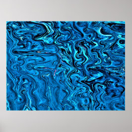 Abstrakte Farbstudie 338, Poster