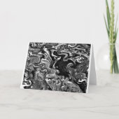 Abstrakte Farbstudie 347 / Noir, Karte (Vorderseite)