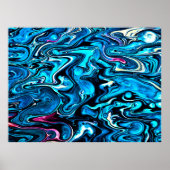 Abstrakte Farbstudie 349, Poster (Vorne)