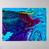 Abstrakte Farbstudie 34, Poster (Vorne)