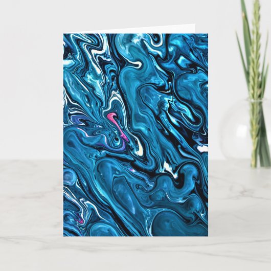 Abstrakte Farbstudie 352, Karte (Vorderseite)