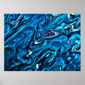 Abstrakte Farbstudie 352, Poster (Vorne)