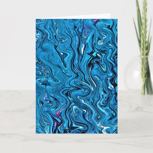 Abstrakte Farbstudie 355, Karte (Vorderseite)