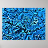 Abstrakte Farbstudie 356, Poster (Vorne)