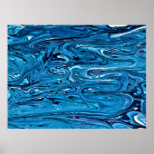 Abstrakte Farbstudie 357, Poster (Vorne)
