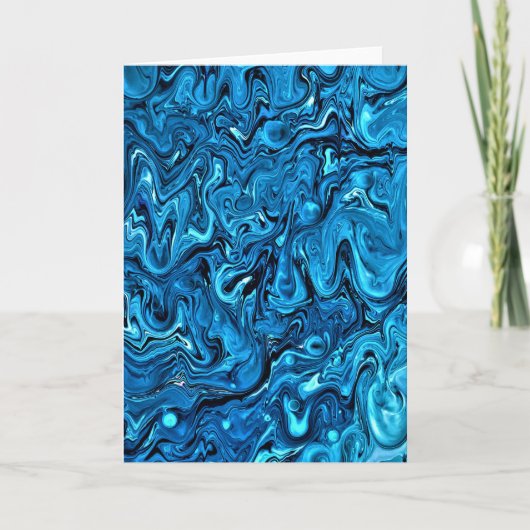 Abstrakte Farbstudie 360, Karte (Vorderseite)