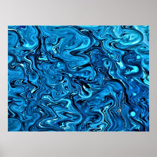 Abstrakte Farbstudie 360, Poster (Vorne)