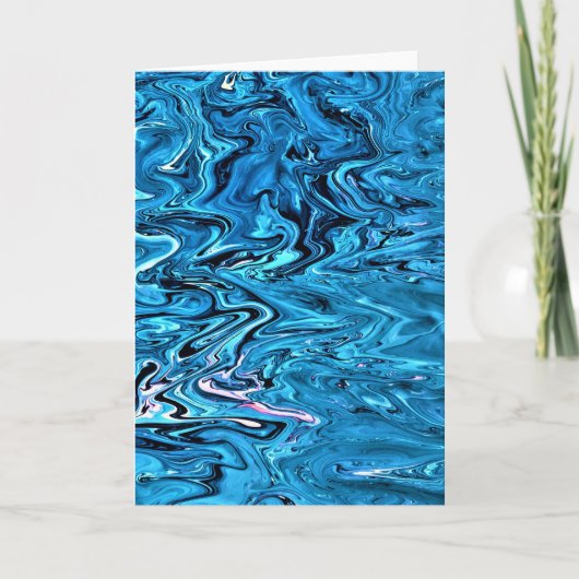 Abstrakte Farbstudie 363, Karte (Vorderseite)