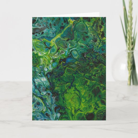 Abstrakte Farbstudie 367, Karte (Vorderseite)