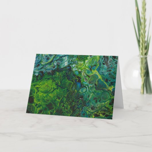 Abstrakte Farbstudie 367, Karte (Vorderseite)