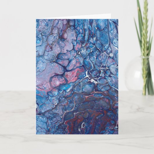 Abstrakte Farbstudie 368, Karte (Vorderseite)