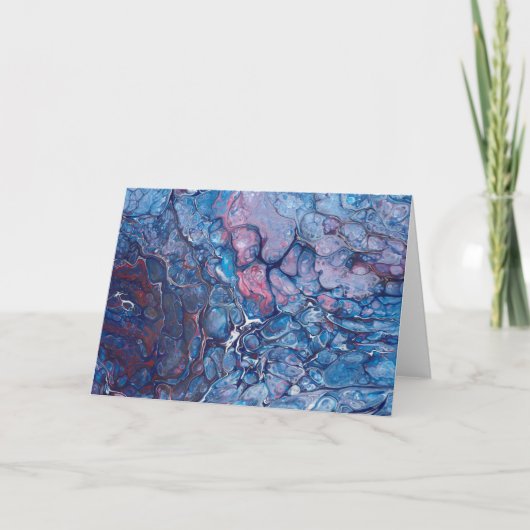 Abstrakte Farbstudie 368, Karte (Vorderseite)