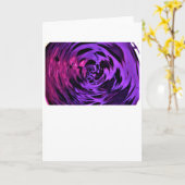 Abstrakte Farbstudie 374, Karte (Gelbe Blume)