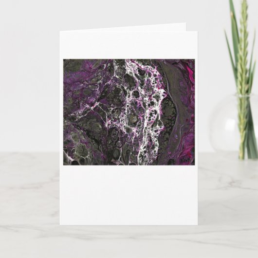 Abstrakte Farbstudie 375, Karte (Vorderseite)