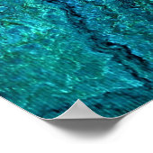 Abstrakte Farbstudie 37, Poster (Ecke)