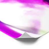 Abstrakte Farbstudie 384, Poster (Ecke)