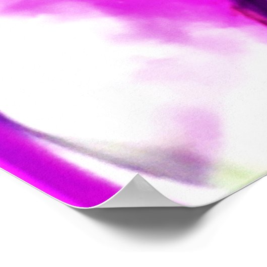 Abstrakte Farbstudie 384, Poster (Ecke)