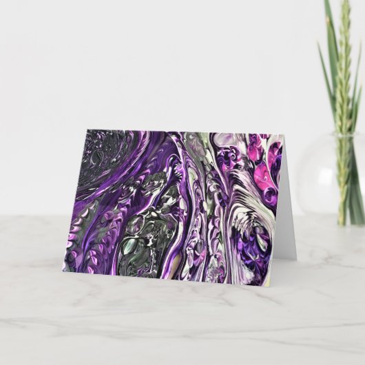 Abstrakte Farbstudie 388, Karte (Vorderseite)