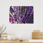 Abstrakte Farbstudie 388, Poster (Küche)