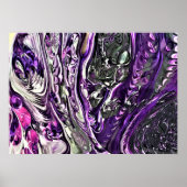 Abstrakte Farbstudie 388, Poster (Vorne)