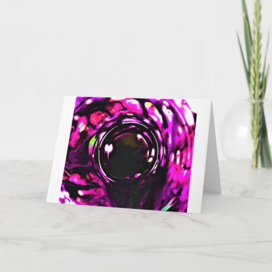 Abstrakte Farbstudie 391, Karte (Vorderseite)