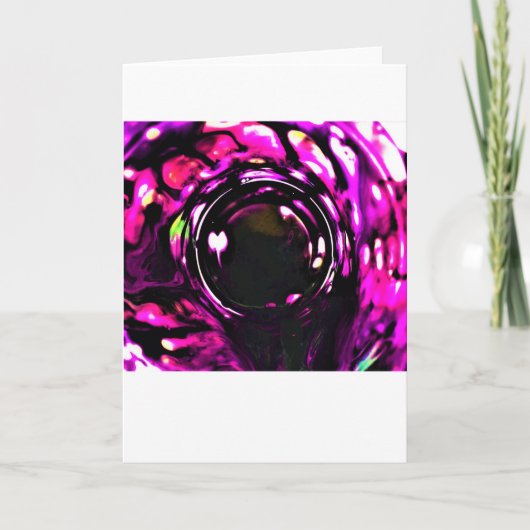 Abstrakte Farbstudie 391, Karte (Vorderseite)