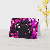 Abstrakte Farbstudie 391, Karte (Gelbe Blume)