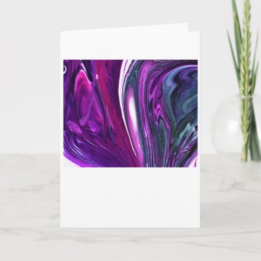 Abstrakte Farbstudie 397, Karte (Vorderseite)