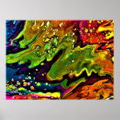 Abstrakte Farbstudie 3, Poster (Vorne)