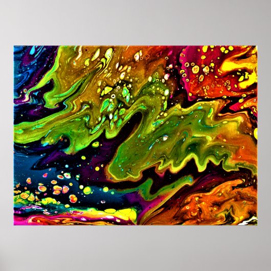 Abstrakte Farbstudie 3, Poster (Vorne)