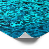 Abstrakte Farbstudie 40, Poster (Ecke)