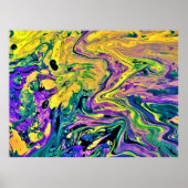 Abstrakte Farbstudie 41, Poster (Vorne)